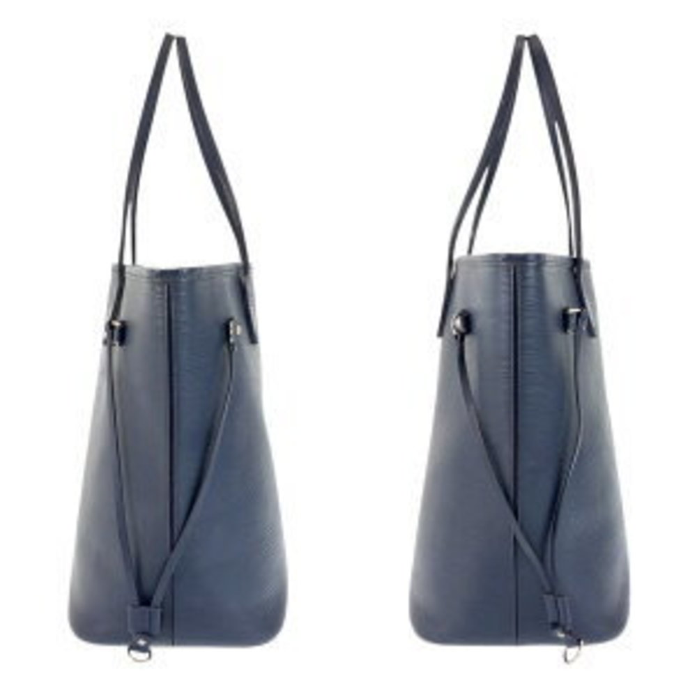 Louis Vuitton Epi Neverfull Navy Blue leather tote Shoulder Bag - Picture 6 of 9